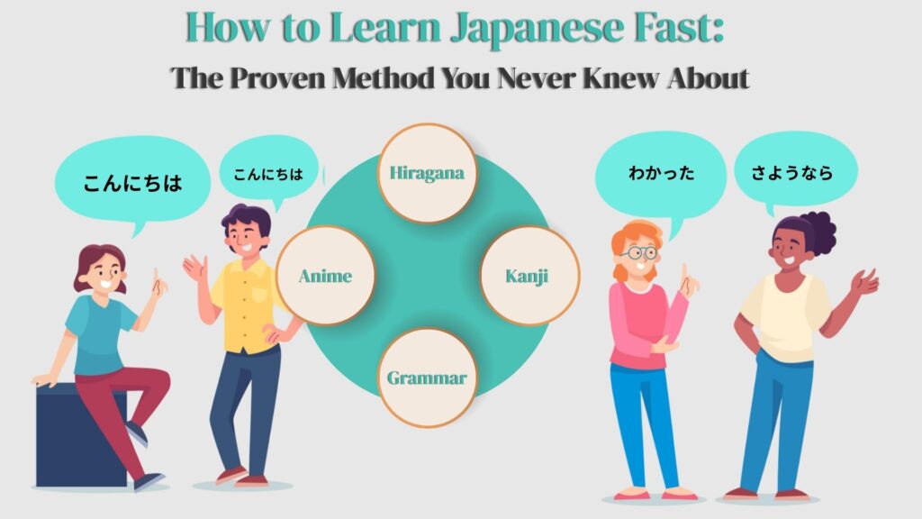 Did you know the best way to learn Japanese fast isn't what most language schools teach? Surprisingly you can actually master it in just a few days with effective methods.